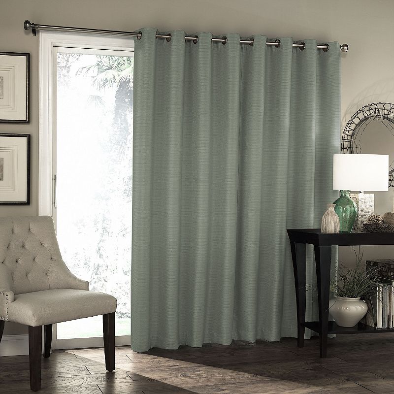 eclipse Bryson Room-Darkening 1-Panel Patio Door Curtain