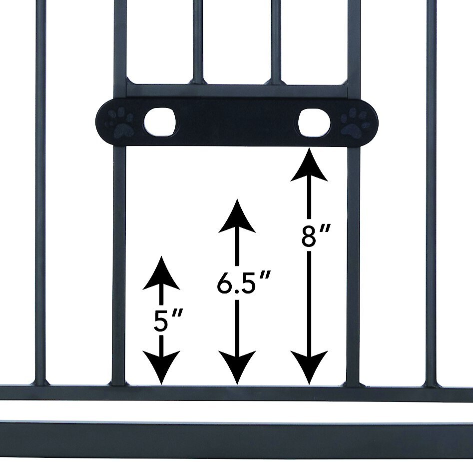 MyPet Wide Deco EasyPass Pet Gate， 30\