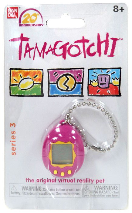 Tamagotchi 20th Anniversary Series 3 Pink Virtual Pet Toy