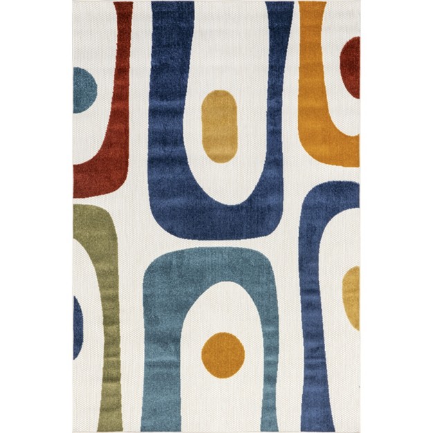 Nuloom Yolande Abstract Indoor outdoor Area Rug