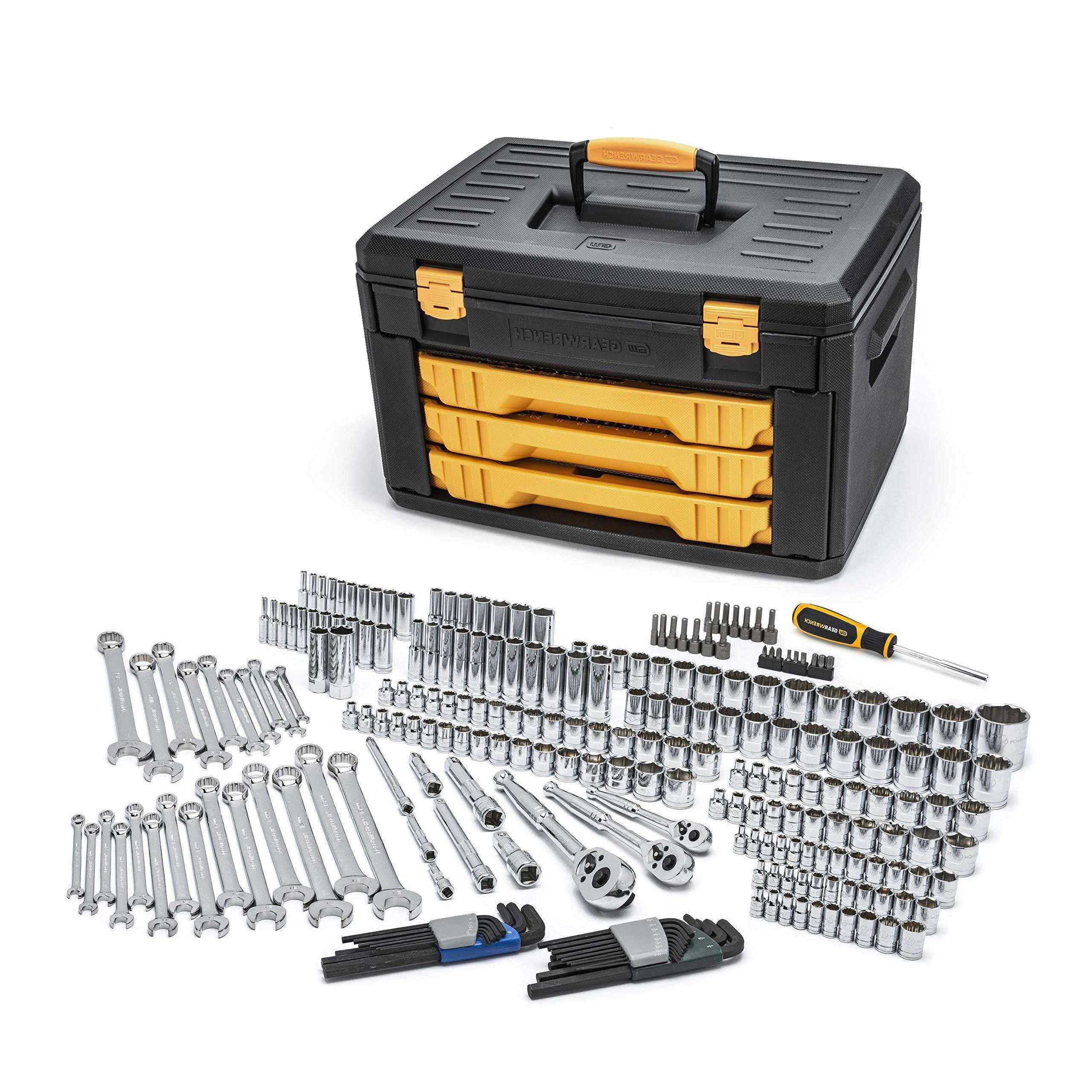 239-Piece SAE/Metric Mechanics Tool Set 80942