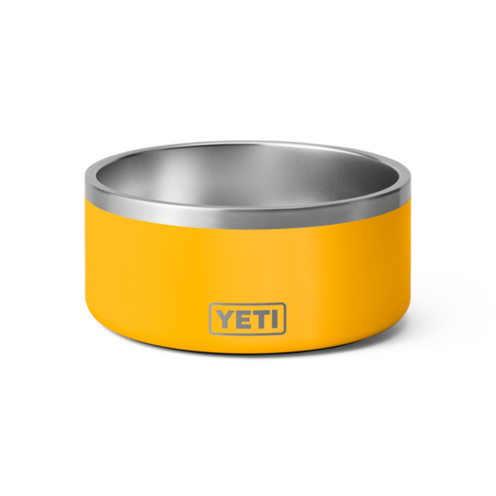 Yeti Boomer 8 Four Cup Dog Bowl Alpine Yellow