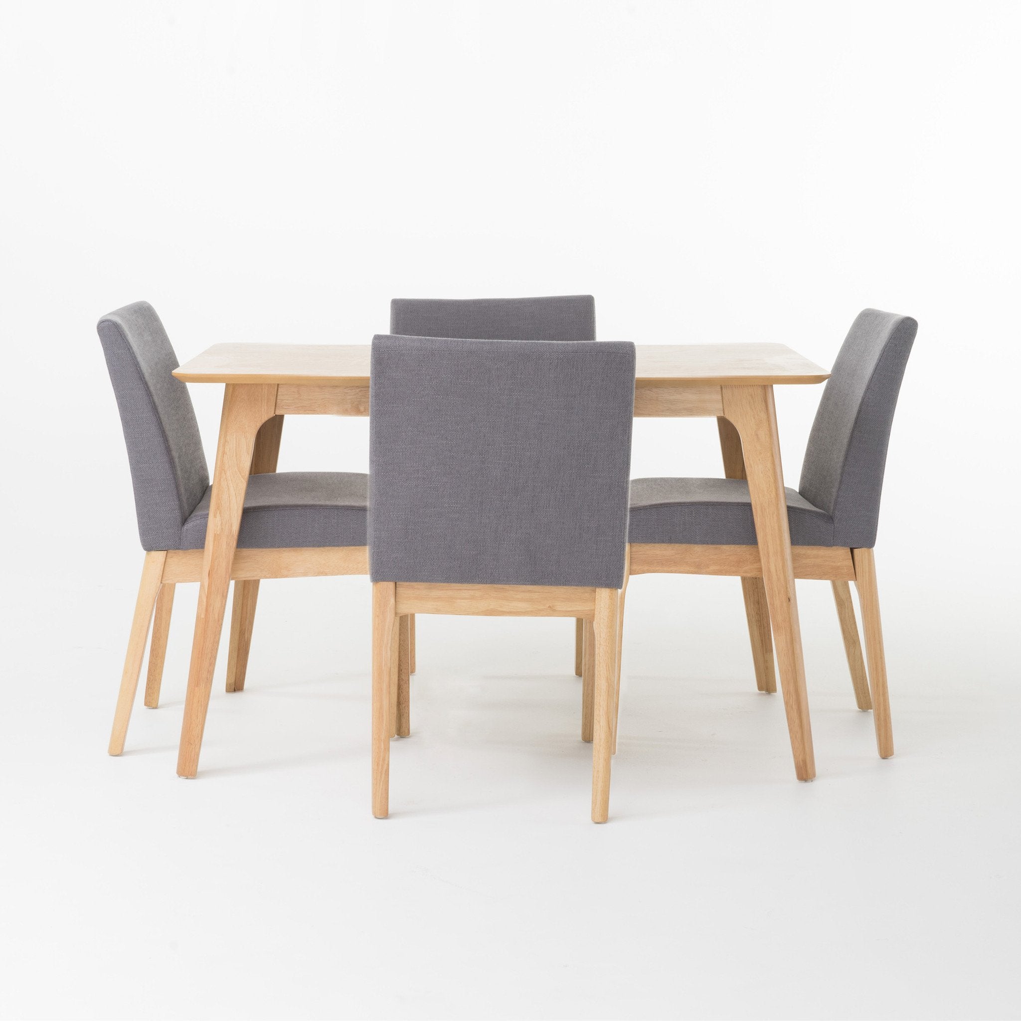 Elsinore Mid-Century Modern 5 Piece Dining Set