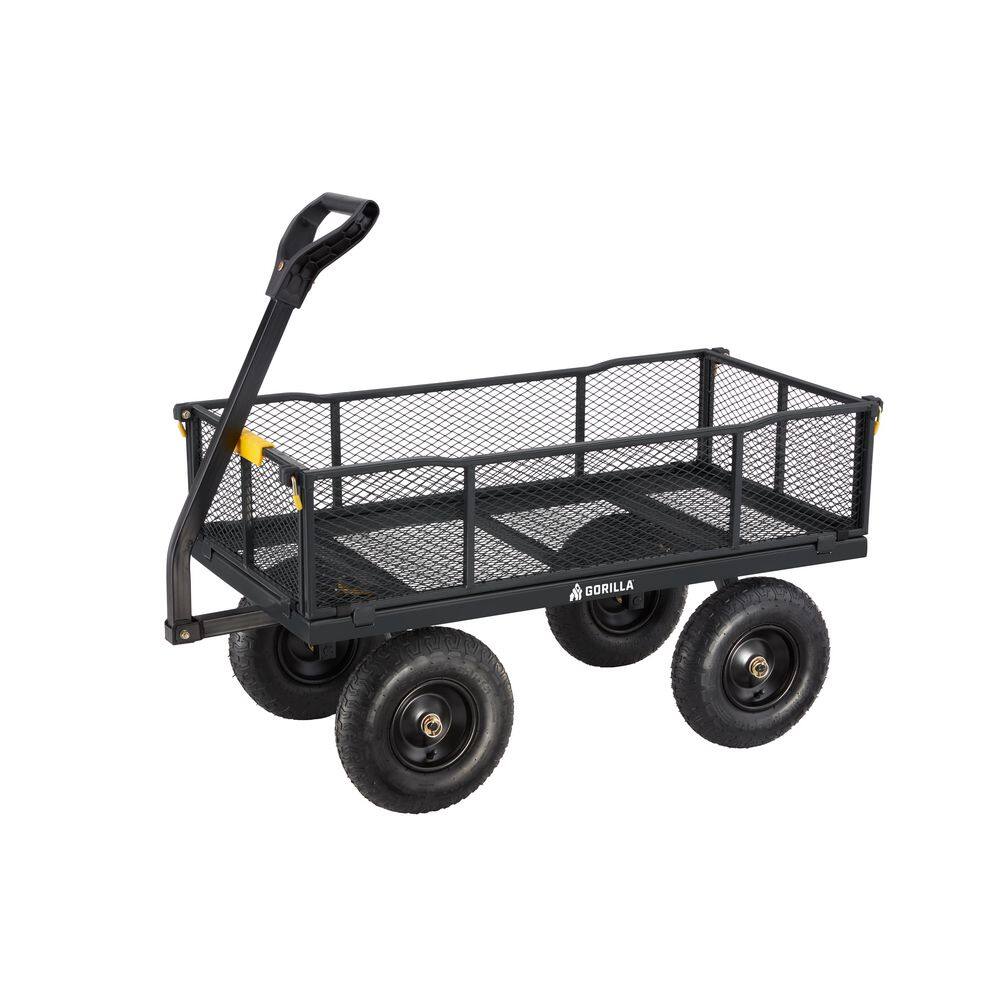 GORILLA CARTS 6 cu. ft. Steel Utility Garden Cart GCG-1200