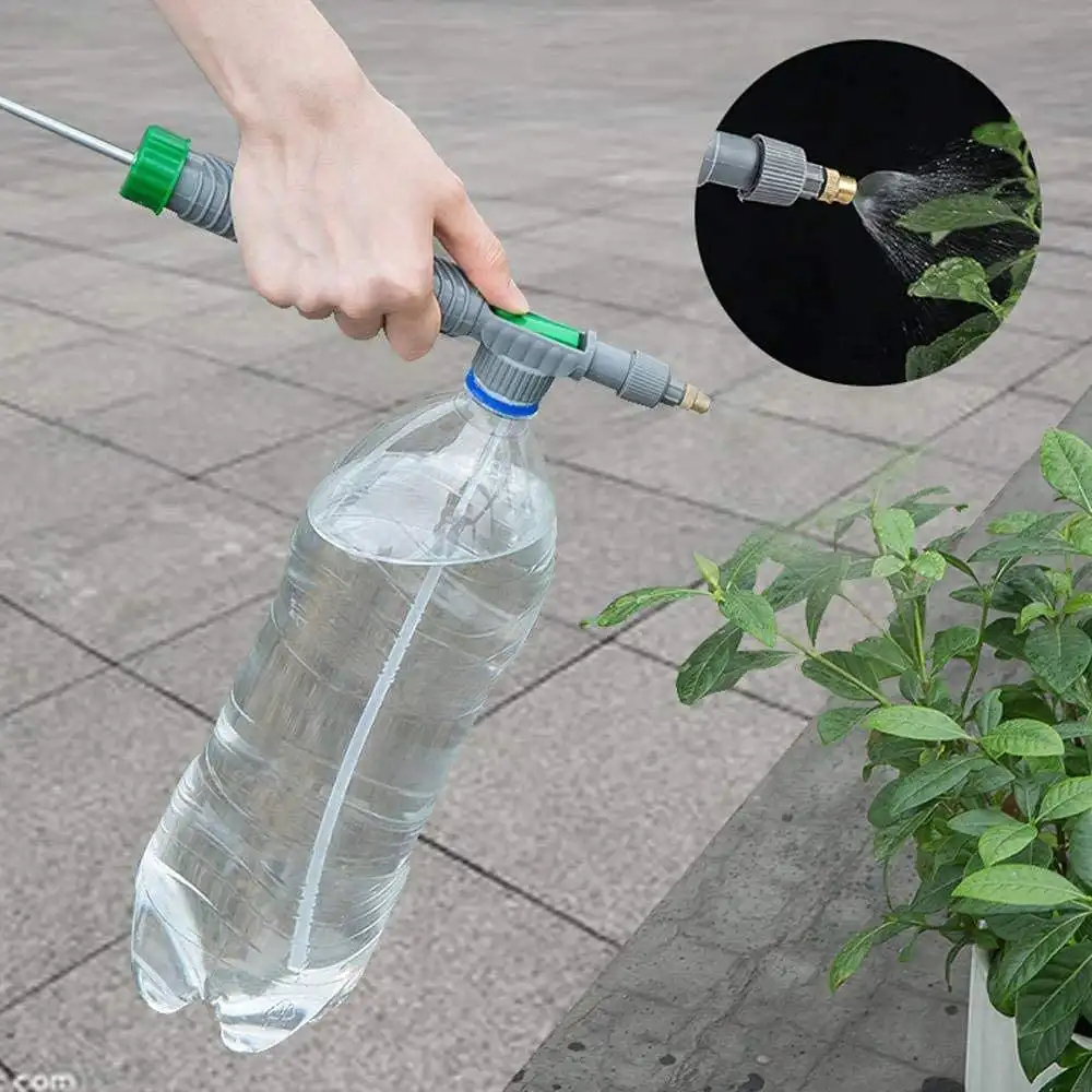 Factory Wholesale High Pressure Air Pump Manual Sprayer Adjustable Drink Bottle Spray Nozzle Garden Watering Agriculture Tool