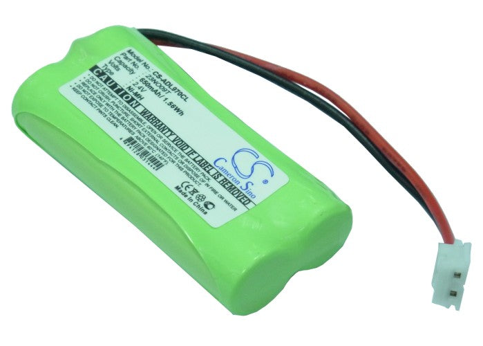 Alcatel Versatis 150 Versatis 250 Versatis 650mAh Replacement Battery BatteryClerkcom Cordless Phone