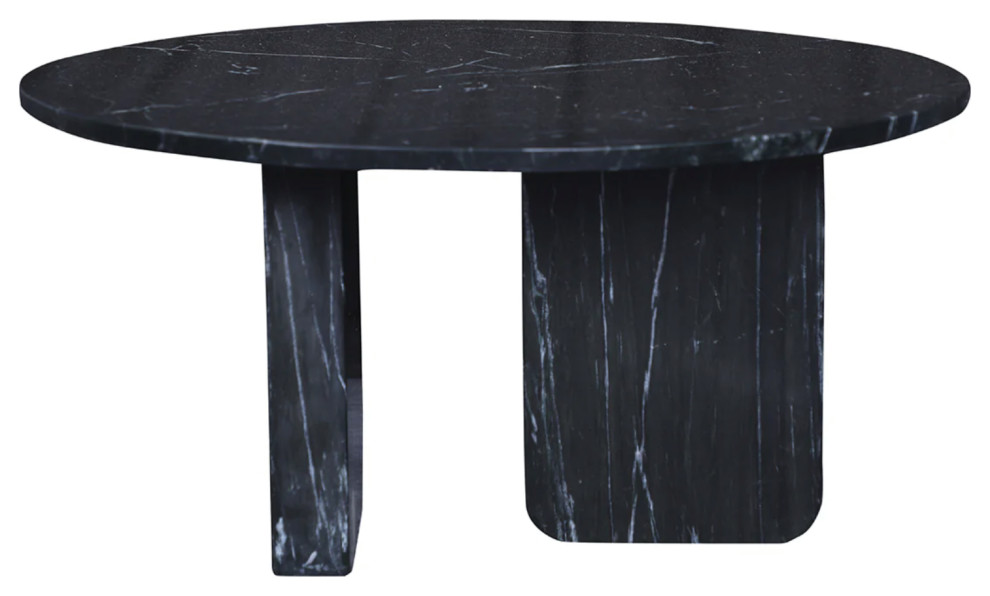 Matthew Izzo Home Turin Marble Coffee Table   Transitional   Coffee Tables   by Matthew Izzo  Houzz