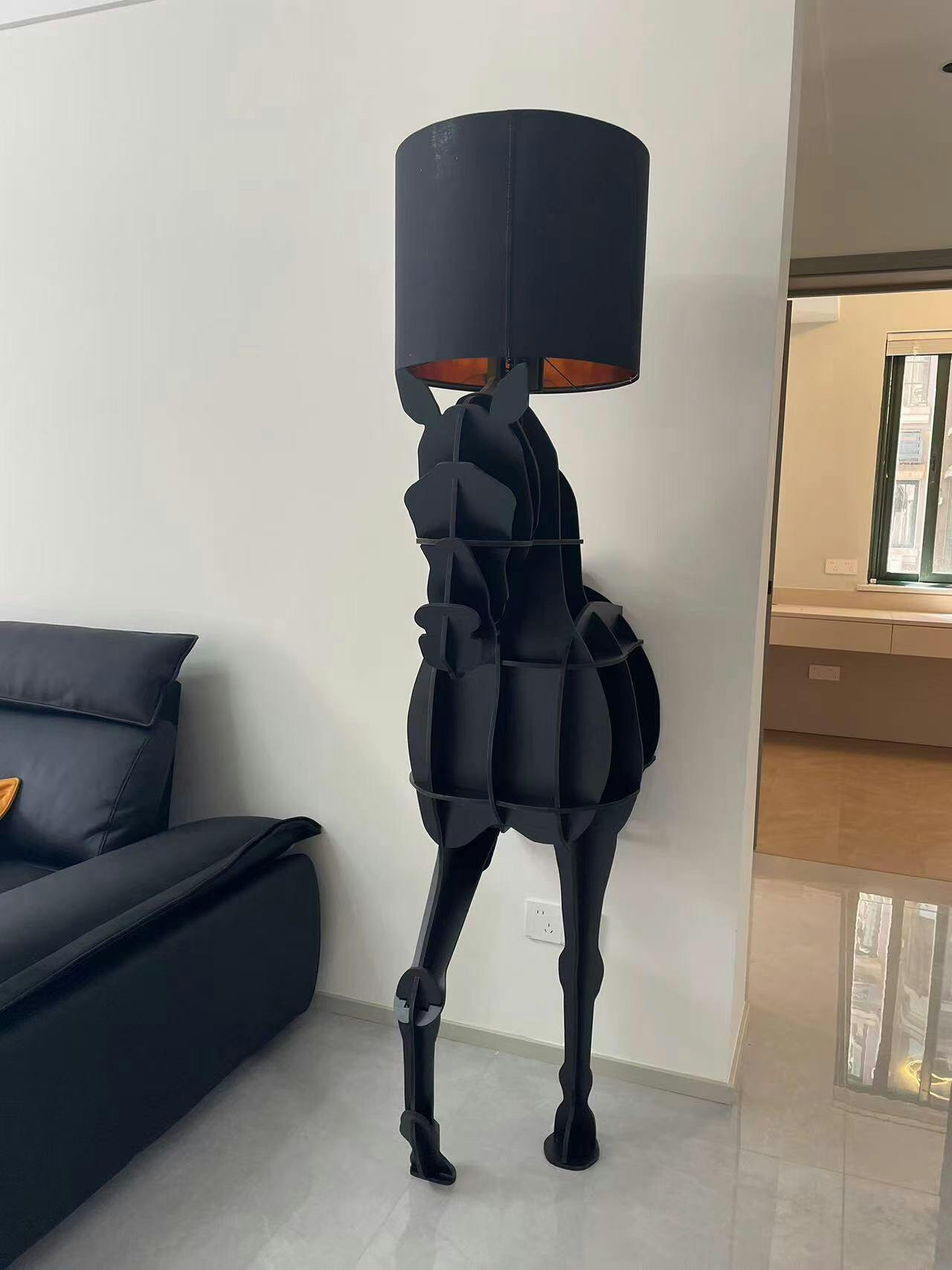 Tete Horse Floor Lamp