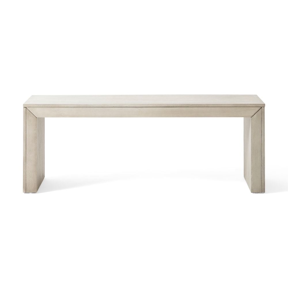 Palston Farmhouse Acacia Wood Dining Bench by Christopher Knight Home