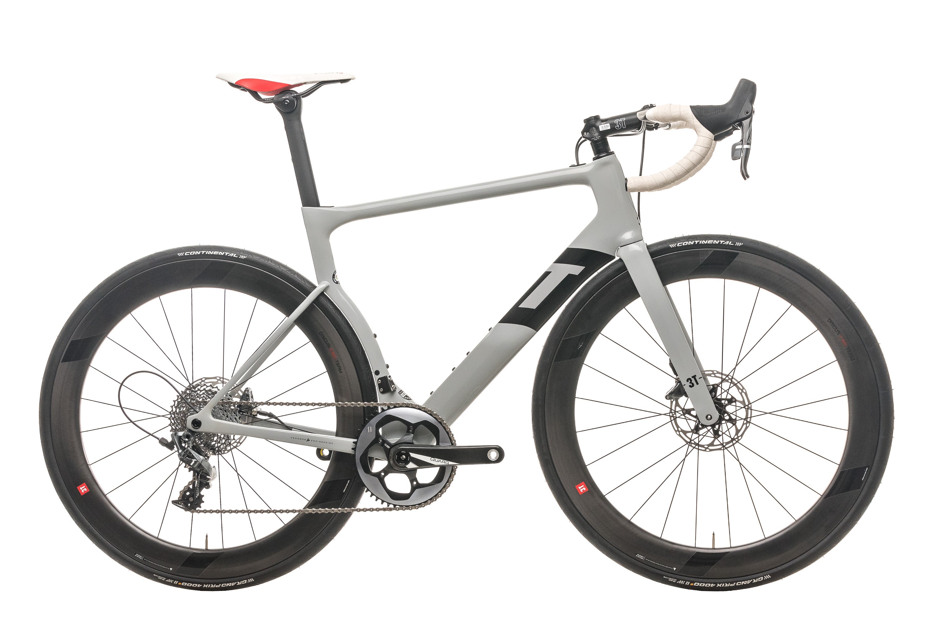 3T Strada Due Team Force 1x Road Bike - 2020, Large
