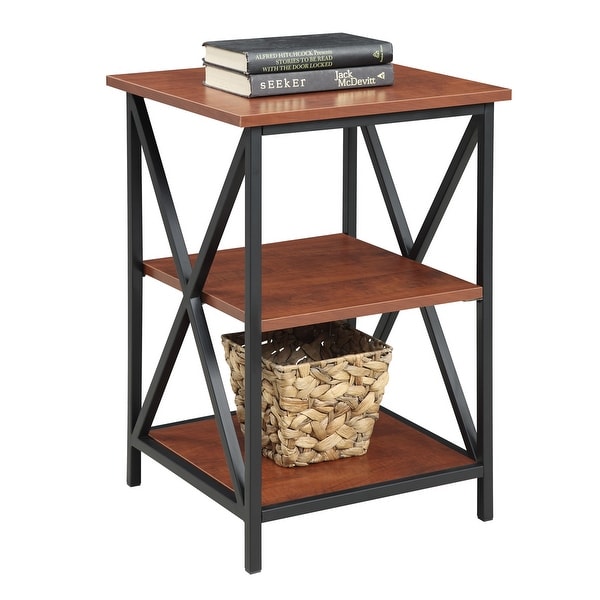 Carbon Loft Ehrlich 3 Tier End Table with Shelves