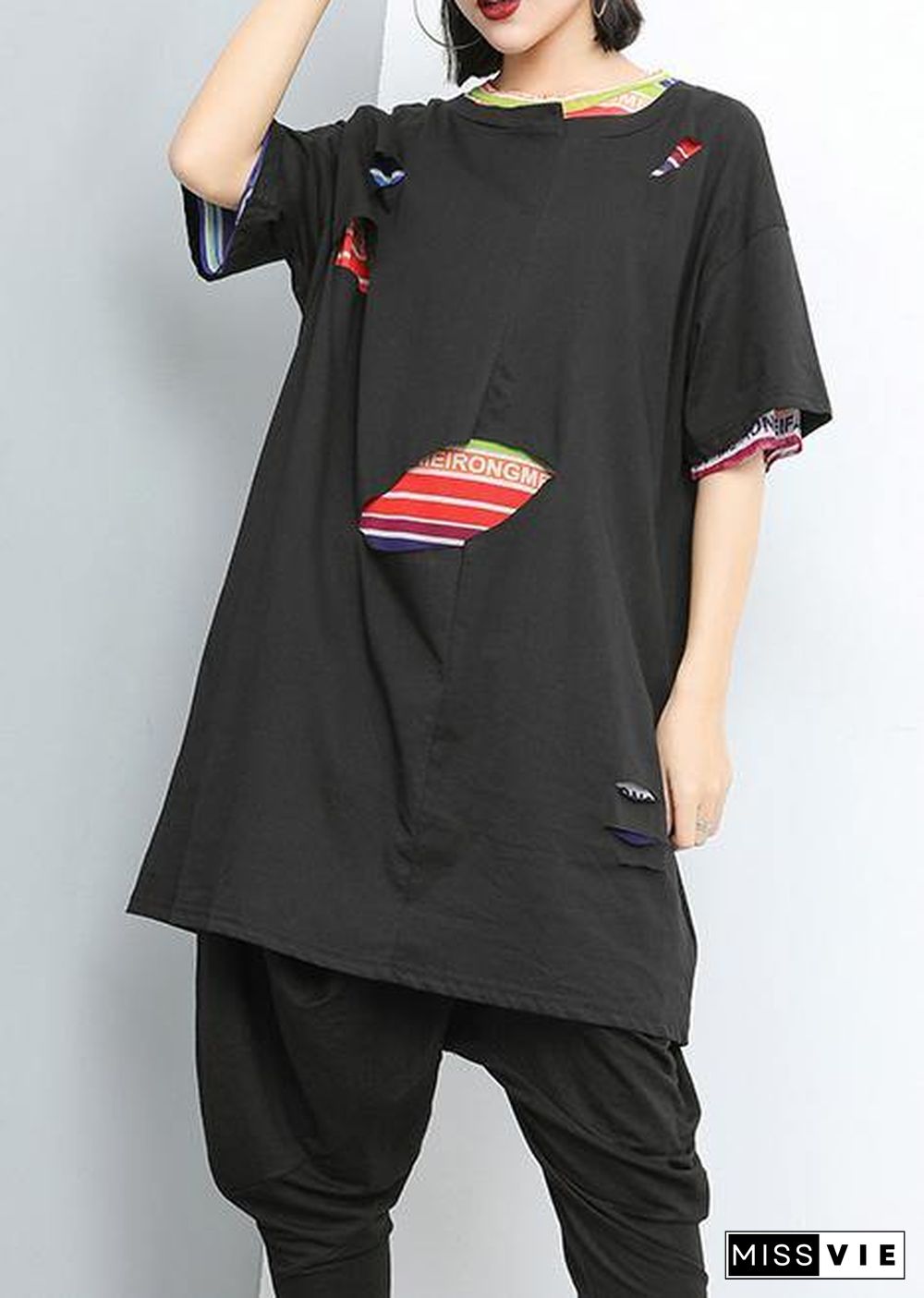 Italian cotton top silhouette Pakistani Fashion Women Cotton Summer T-shirt