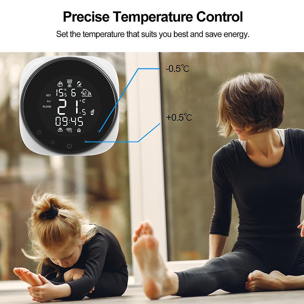 Tuya Smart Wifi Thermostat Temperature Controller For Water/electric Floor Heating/water Gas Boiler Works With Alexa Google Home