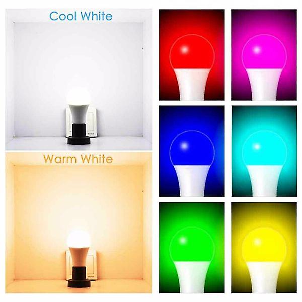 E26/e27 Wifi Smart Led Light Bulb 12w Rgb Dimmable For Alexa Google Home 51930