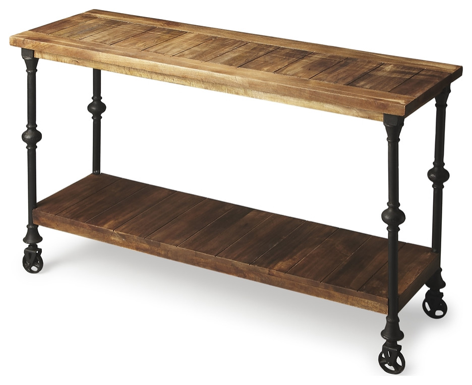 Industrial Chic Console Table  Belen Kox   Contemporary   Coffee Tables   by BisonOffice  Houzz