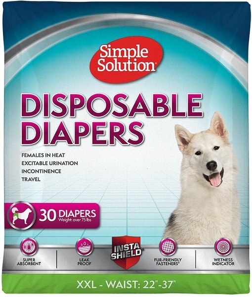 Simple Solution Disposable Female Dog Diapers