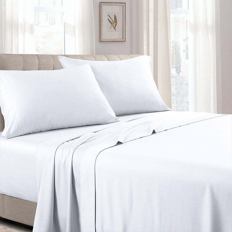 Low Profile (7-10 Inches) Soft Cotton Sateen Sheet Set