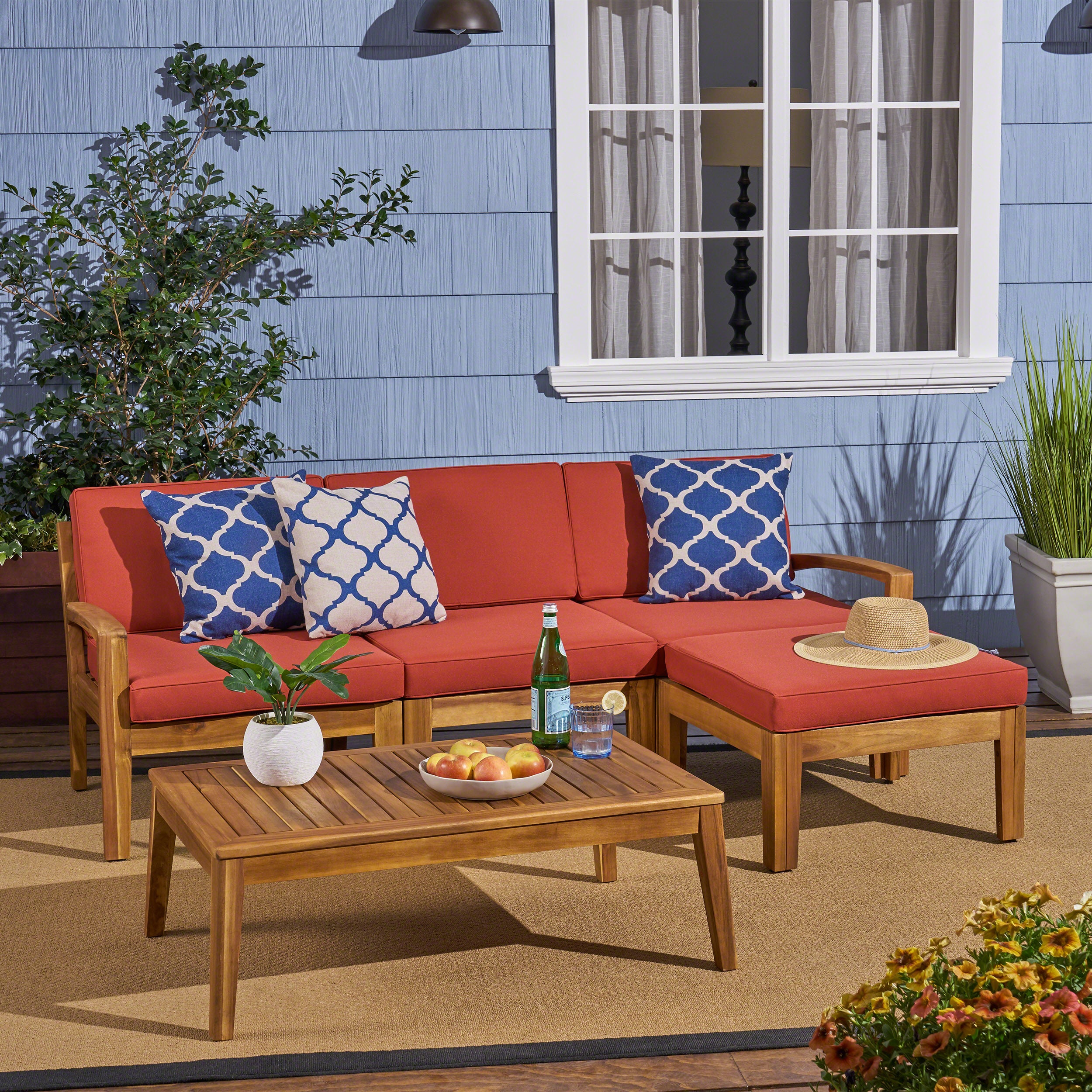 Grenada 5pcs Outdoor Sectional Sofa Set