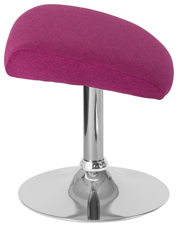 Egg Series Magenta Fabric Ottoman   Contemporary   Footstools And Ottomans   by First of a Kind USA Inc  Houzz