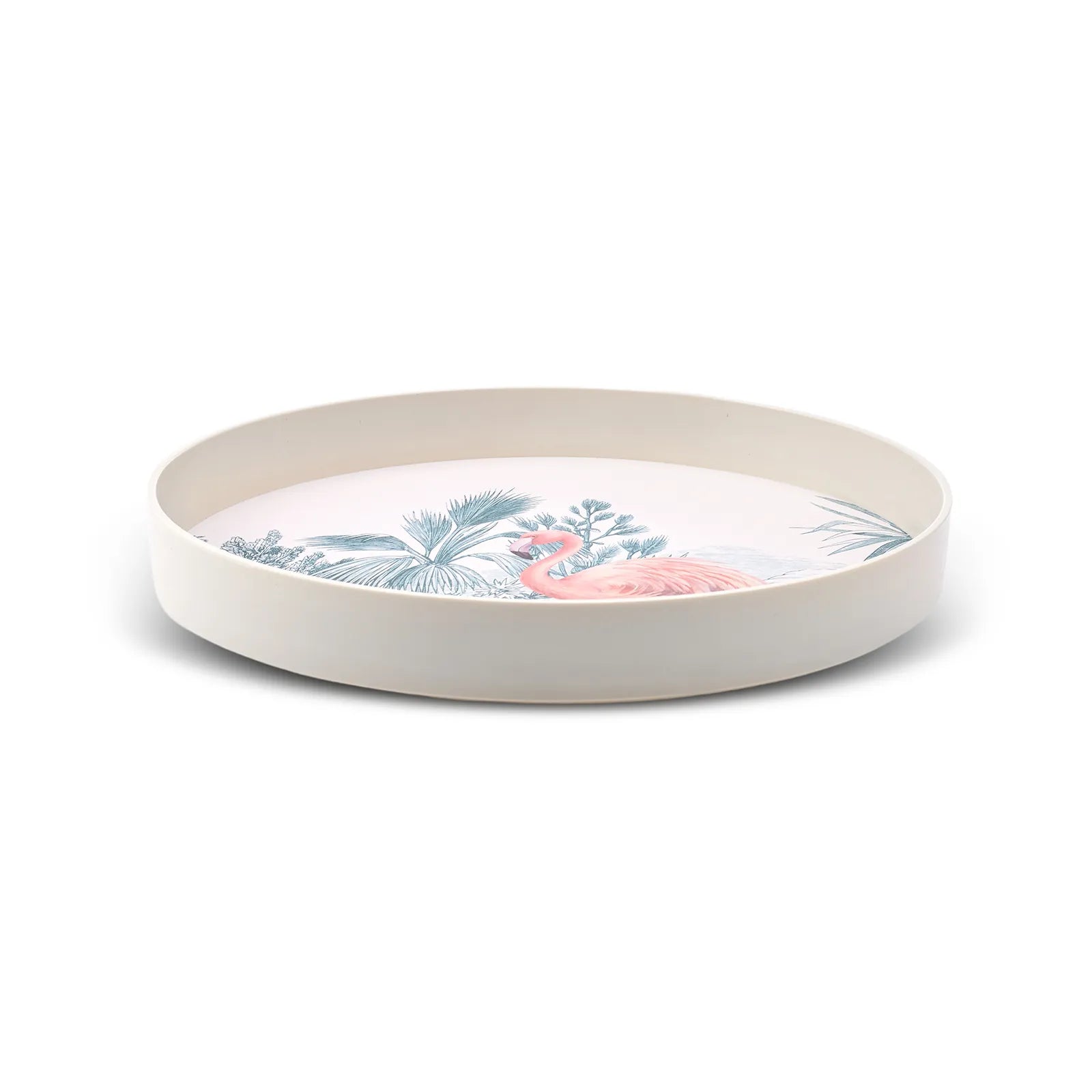 Karaca Jungle Melamine Round Tray 30 Cm 153.03.06.7657