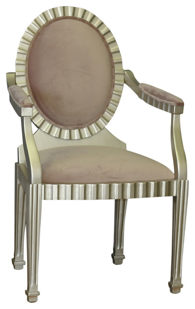 M 859 Arm Chair   Traditional   Dining Chairs   by Moretti  x27s Design Collection  INC  Houzz