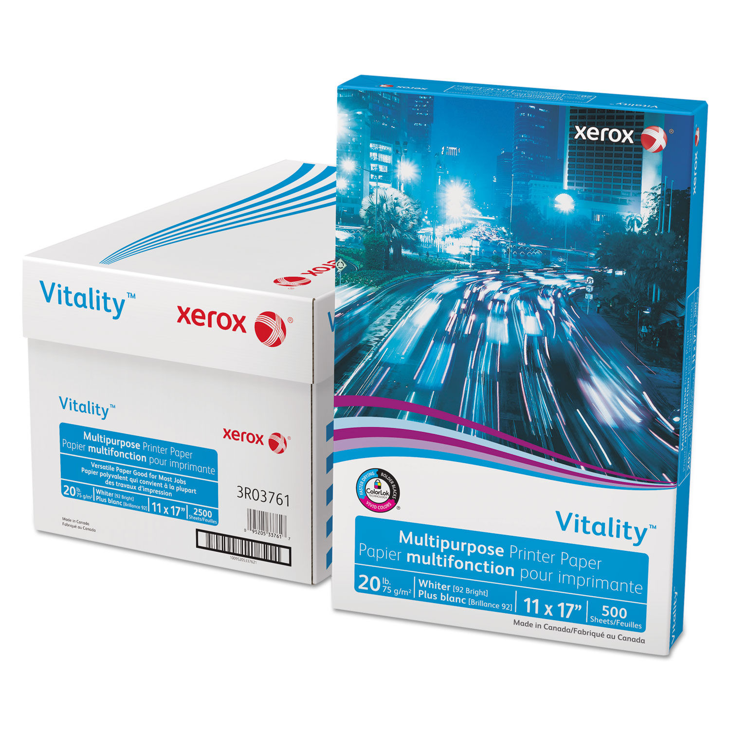 Vitality Multipurpose Print Paper by xeroxandtrade; XER3R03761