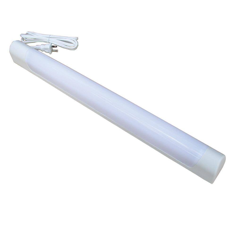 Aspects Fluorescent 1-Light 18 in. White Task Light SLE15-GR