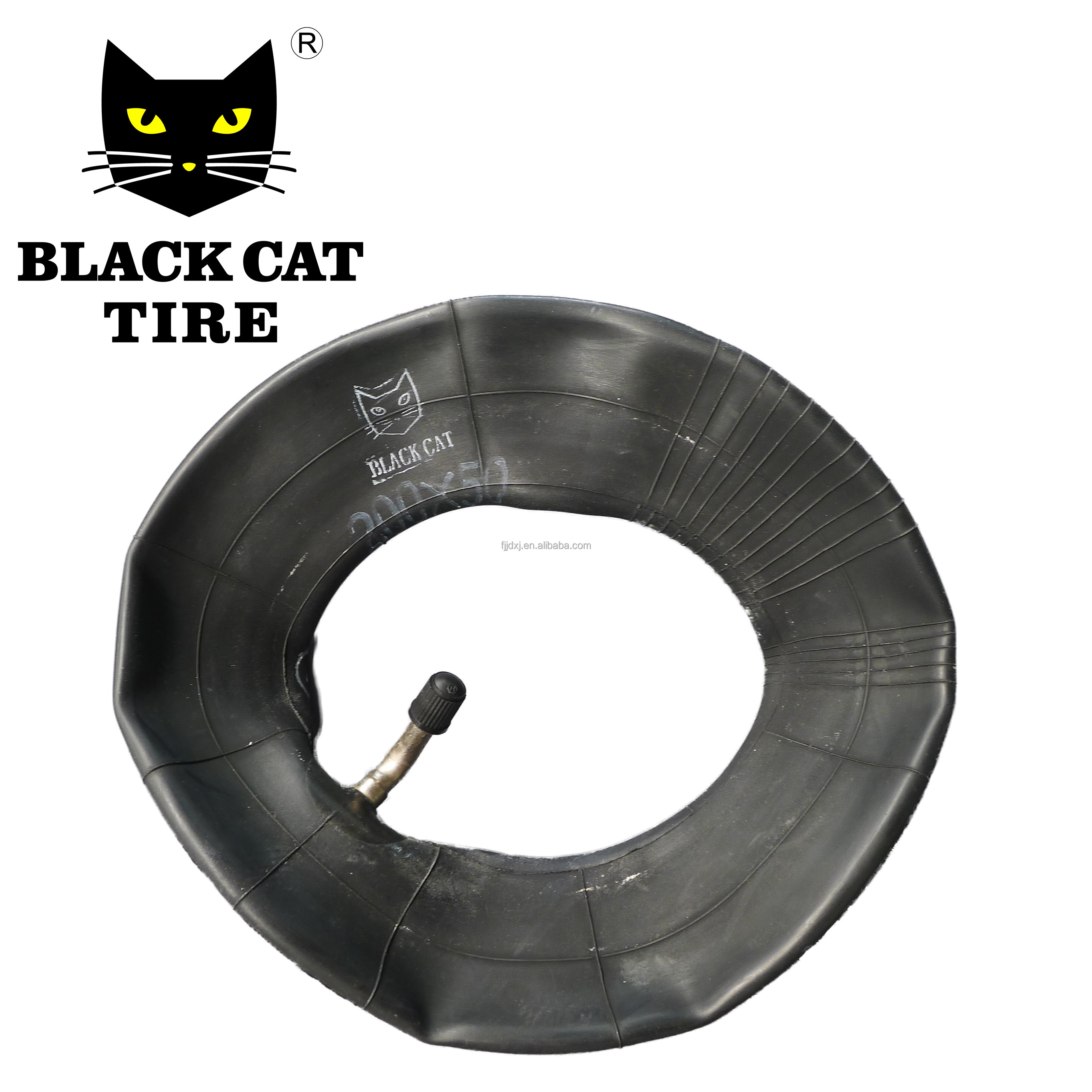 Black Cat Tire Inner Tube 200x50 Electric Scooter Replacement Tyre Tube Durable Pneumatic Camera