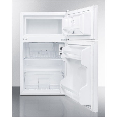 Summit Appliance CP351WLLADA Compact Two-Door Refrigerator-Freezer For ADA Height Counters