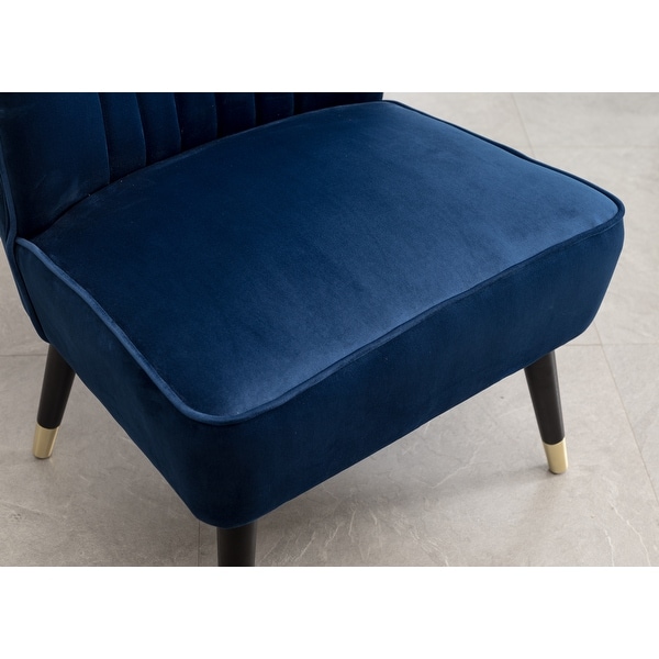 Roundhill Furniture Elon Contemporary Velvet Upholstered Accent Chair