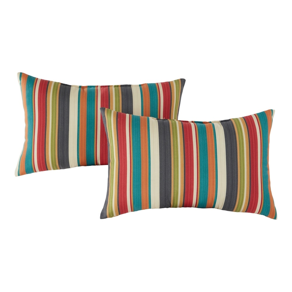 Greendale Global Outdoor Accent Pillow (Set of 2)   19 W x 12 H