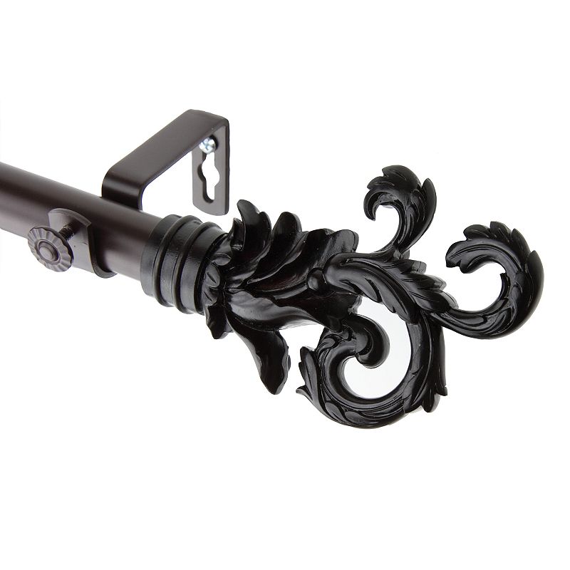 Rod Desyne Plume Adjustable Curtain Rod