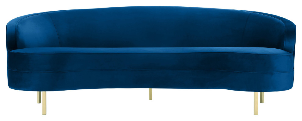 Baila Velvet Sofa   Contemporary   Sofas   by TOV Furniture  Houzz