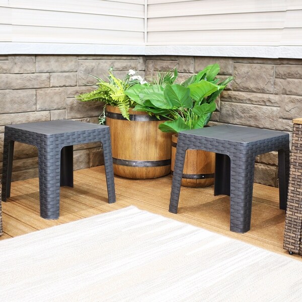 Sunnydaze Patio Side Table