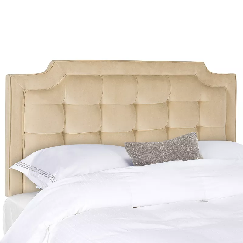 Safavieh Sapphire Tufted Velvet Headboard