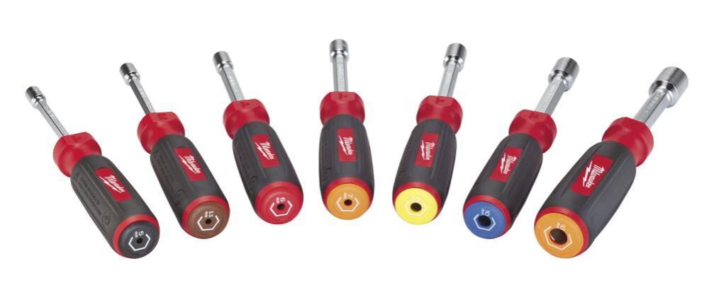 Milwaukee 7 pc. HollowCore Magnetic Metric Nut Set 48-22-2517 from Milwaukee