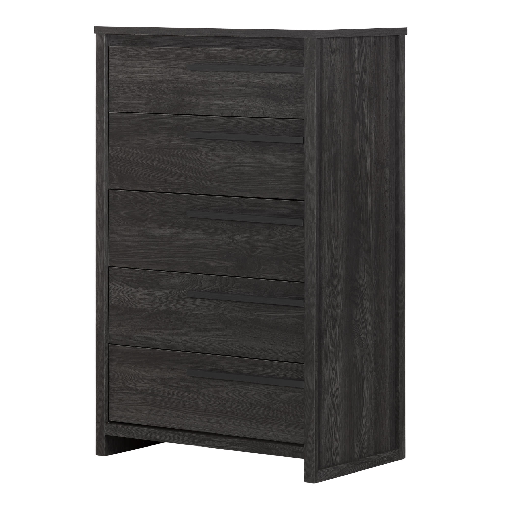 South Shore Tao Master Bedroom Chest-Color:Gray,Design / Pattern:Modern,Finish:Gray Oak,Material:Laminated particleboard