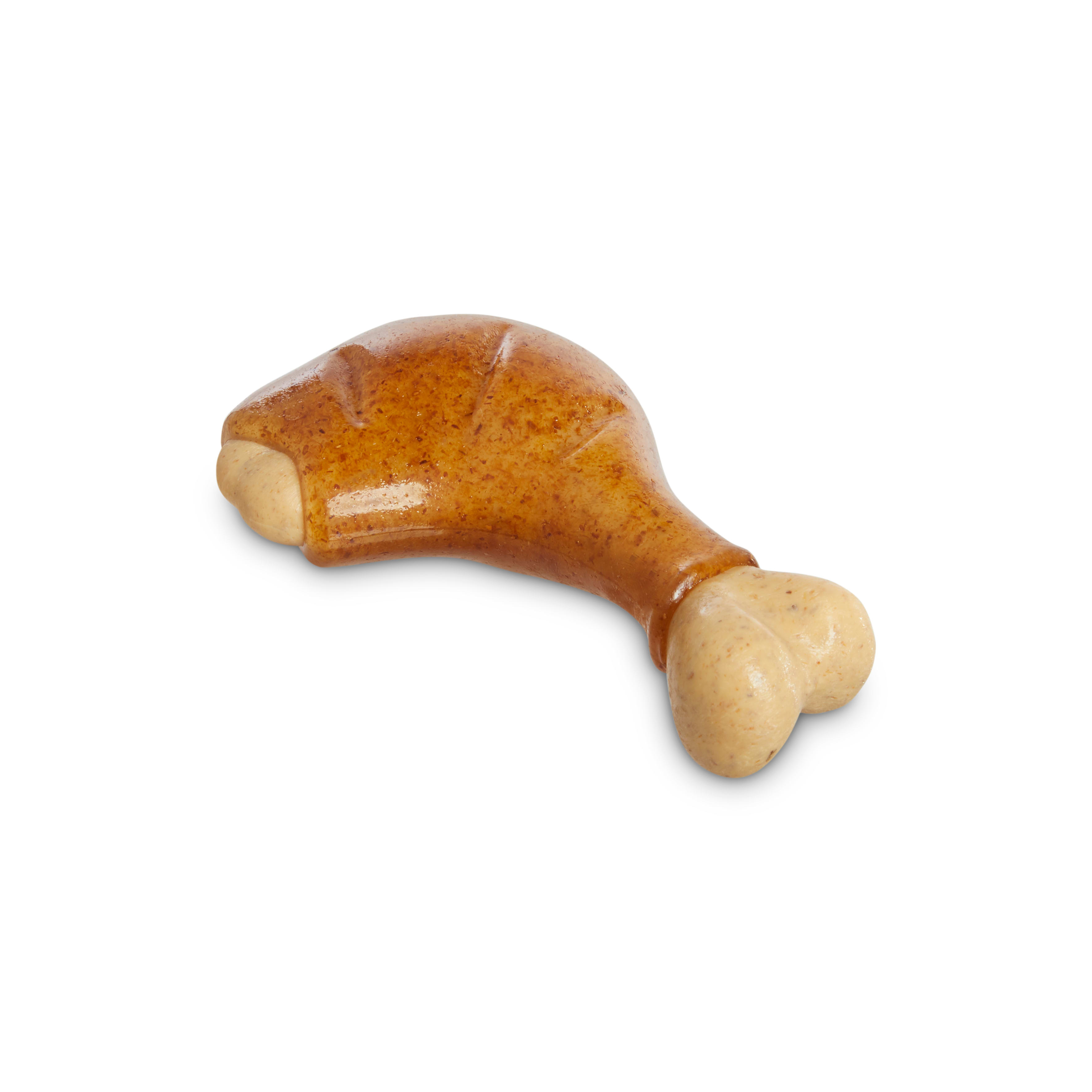 Leaps  Bounds Chicken-Scented Turkey Leg Dog Chew Toy， Large