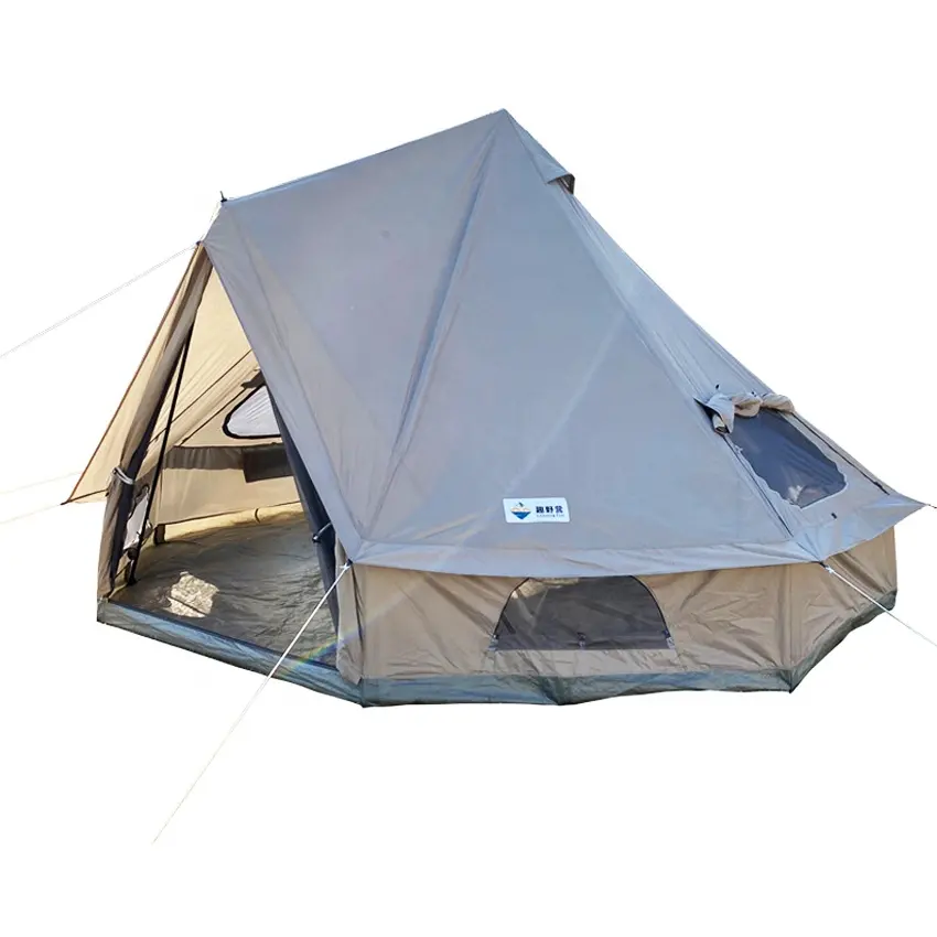 Wholesale Large Luxury Family Camp Tents 4 6 Person Waterproof Tent Outdoor Camping Tent