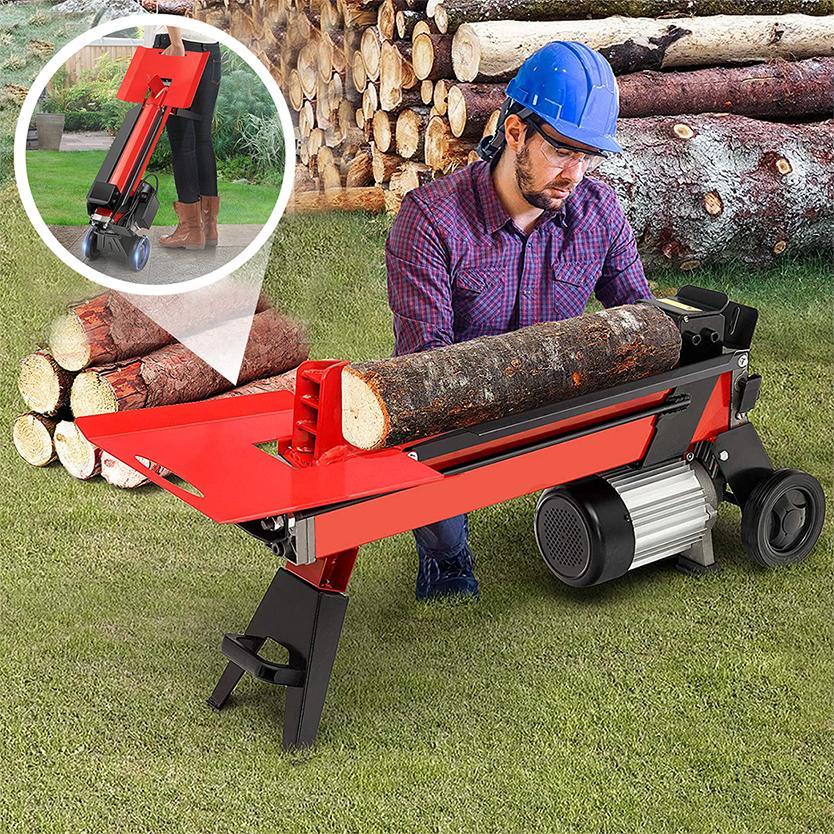 Heavy Duty 7 Tons Electric Hydraulic Log Splitter Machine