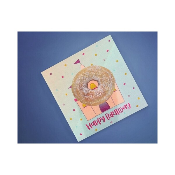 100 Happy Birthday Luncheon Party Paper Napkins， Princess Castle Design， 5