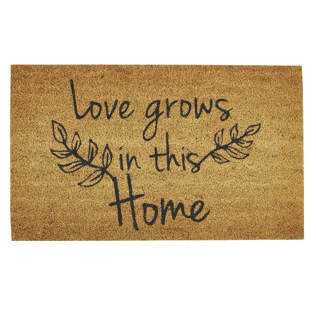 Park Designs Love Grows Doormat