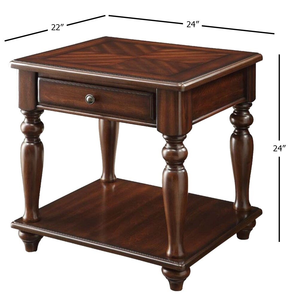 Farrel End Table in Walnut