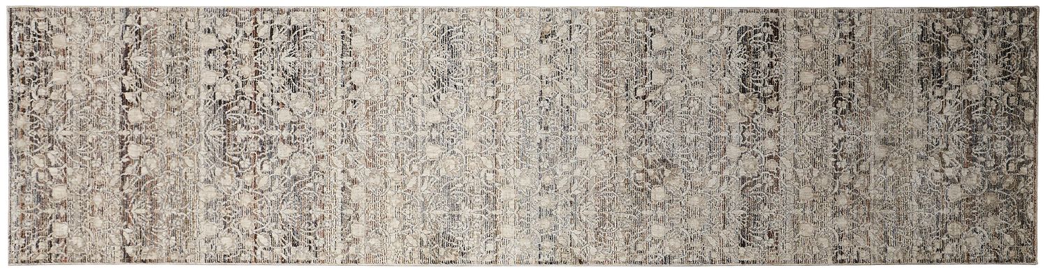 Ennis Gray and Tan Rug by BD Fine