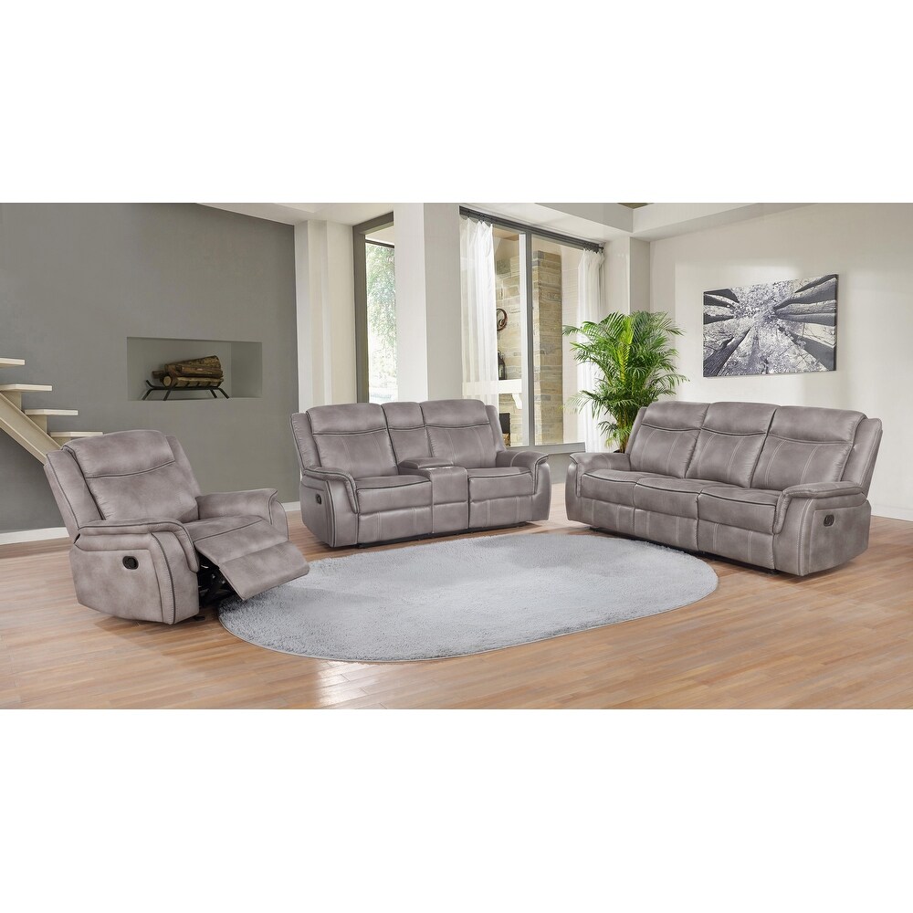 Coaster Furniture Lawrence 2 piece Upholstered Tufted Living Room Set