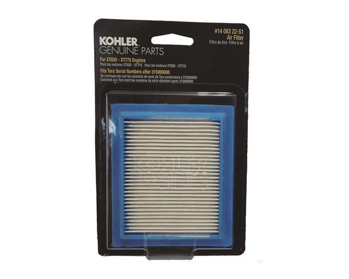 Kohler Air Filter and Pre Cleaner - 14 083 22 S1