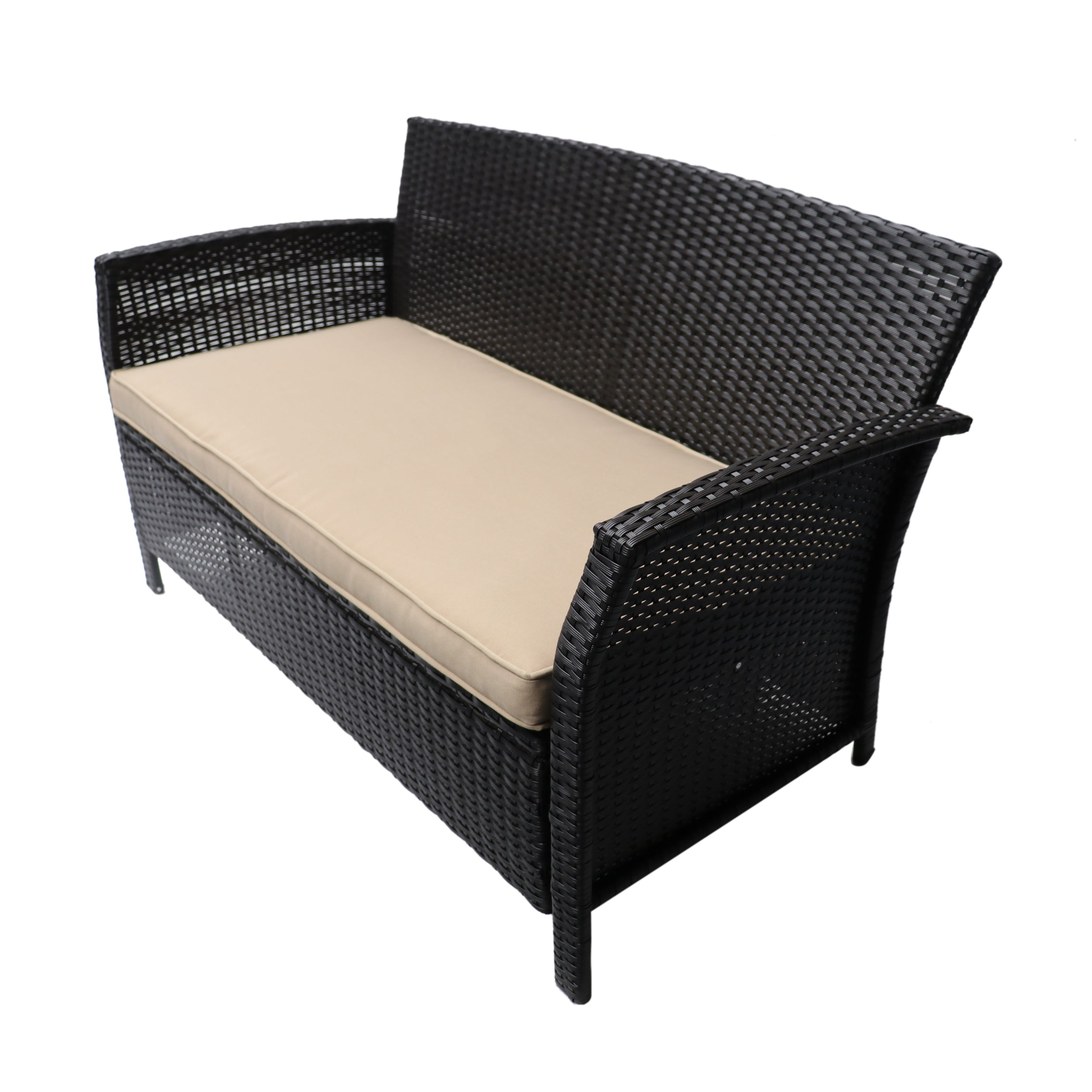 Tori Outdoor Wicker Loveseat