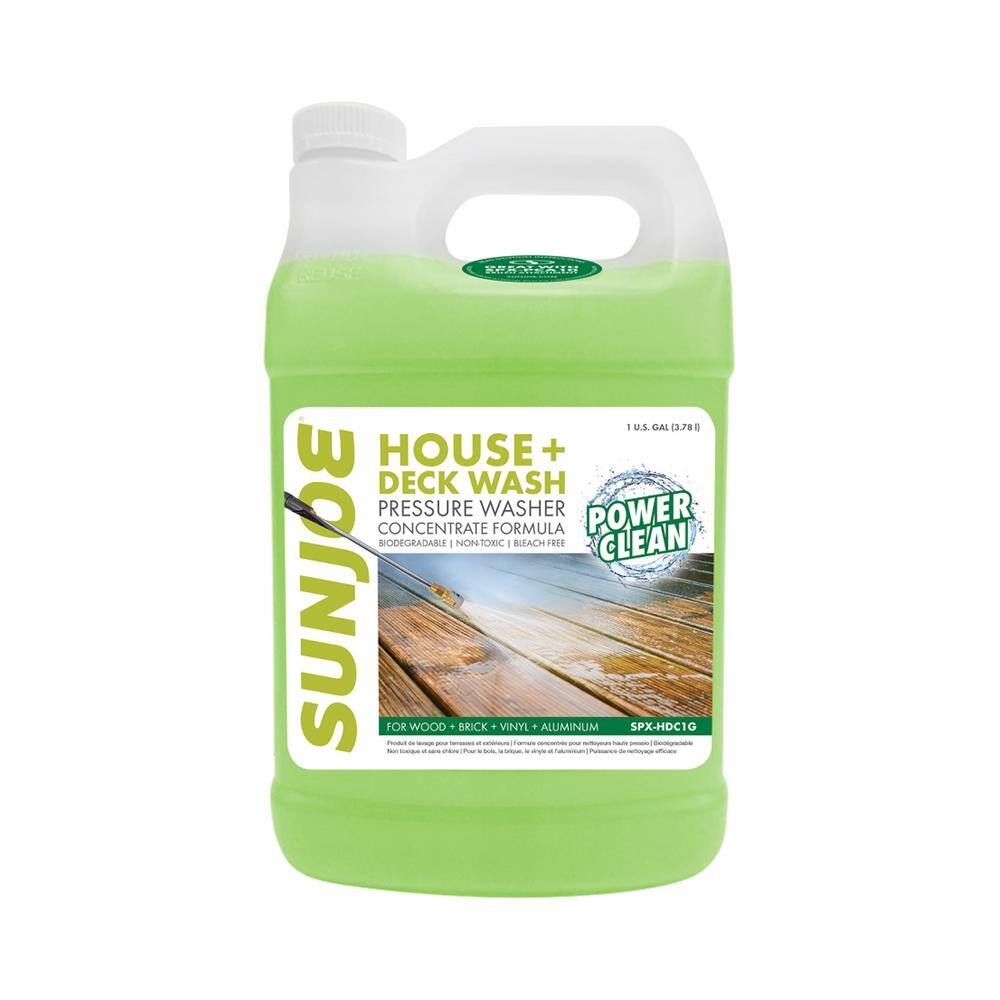 Sun Joe 1 Gal. House and Deck All-Purpose Pressure Washer Rated Concentrated Cleaner SPX-HDC1G