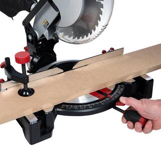 General International 15 Amp 10 in. Compound Miter Saw with Laser Guidance System MS3003