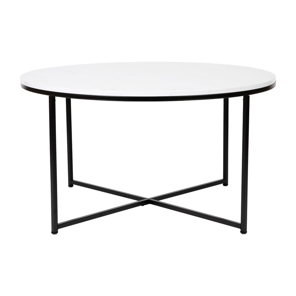 Signature Design by Ashley Coylin Cocktail Table   Tempered Glass Table